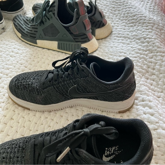 Nike | Air Force 1 Fly Knit Black Grey - Picture 2 of 8